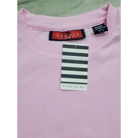 Crable for Her Pink Long Sleeve Tee Women's Large NWT - Picture 9 of 9